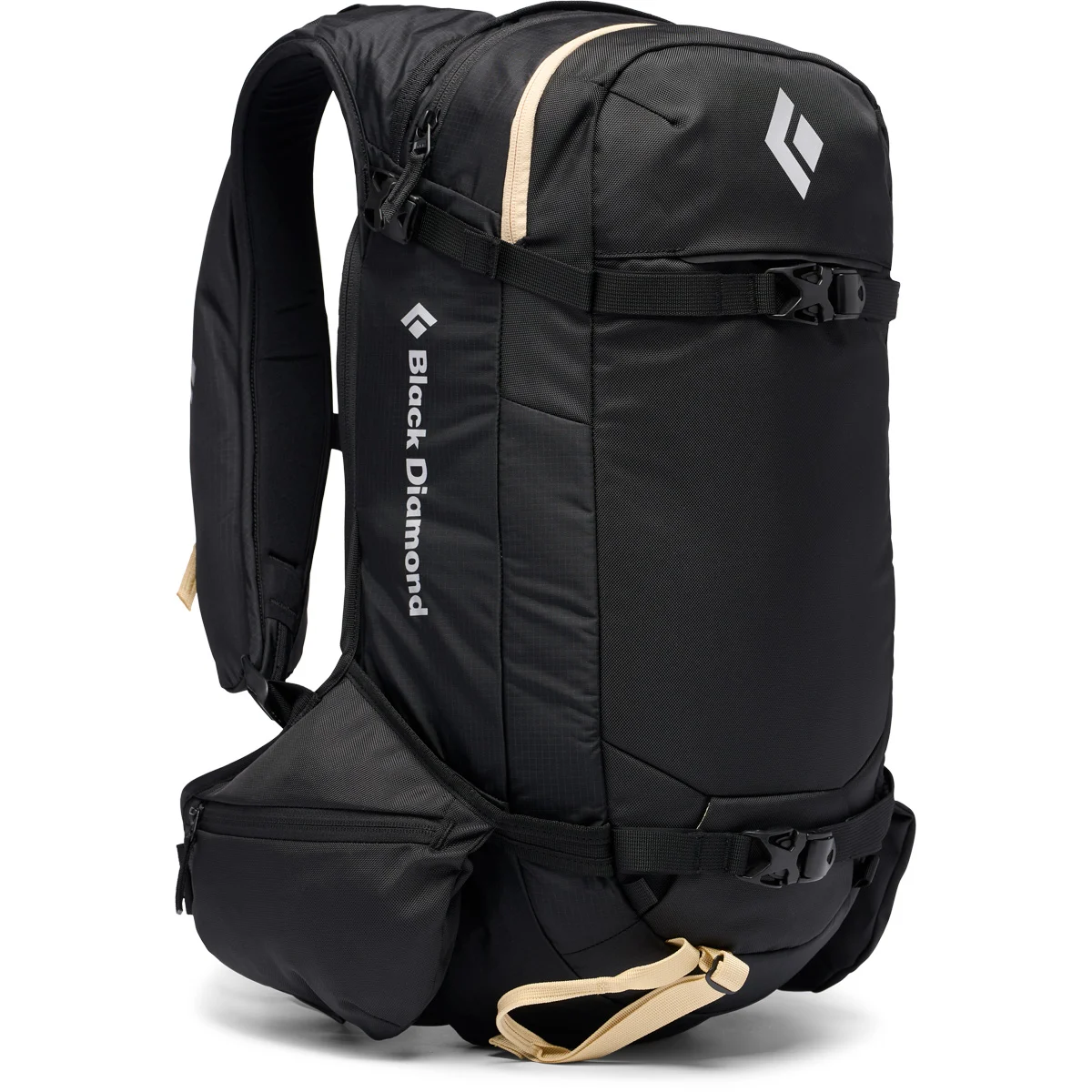 BLACK DIAMOND DAWN PATROL 25 BACKPACK BLACK  - Ski backpack