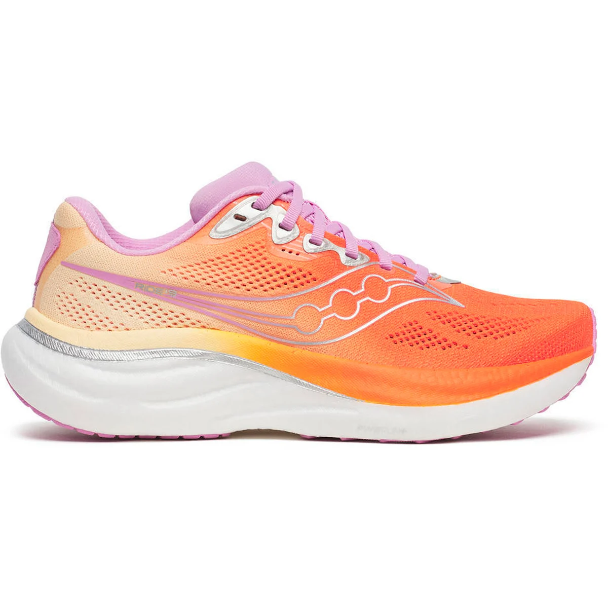 SAUCONY RIDE 19 W FIRE/ORCHID  - Running shoe