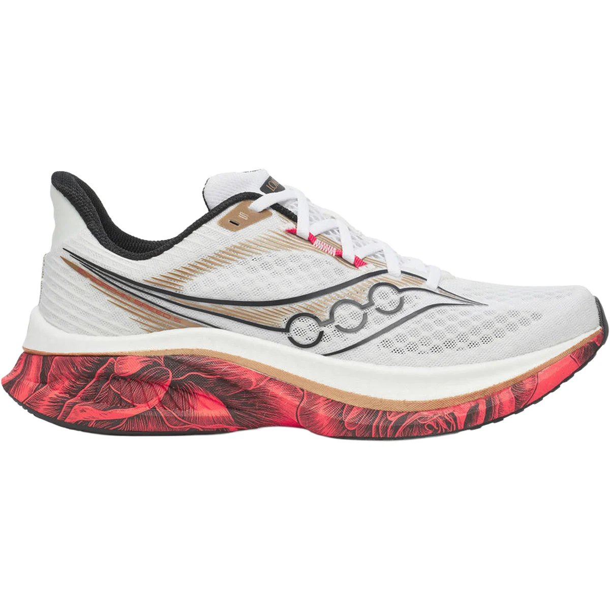 SAUCONY ENDORPHIN SPEED 5 WHITE/BLACK  - Running shoe