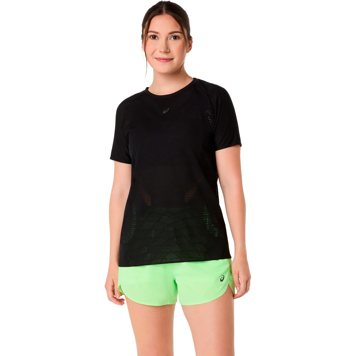 ASICS METARUN SS TOP PERFORMANCE BLACK  - Running T-shirt