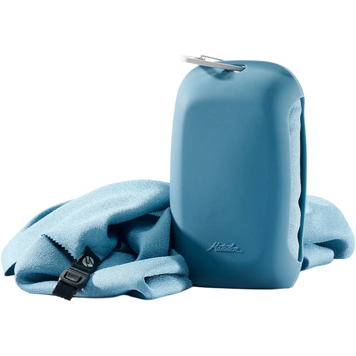 MATADOR NANODRY PACKABLE SHOWER TOWEL SLATE BLUE  - Travel towel