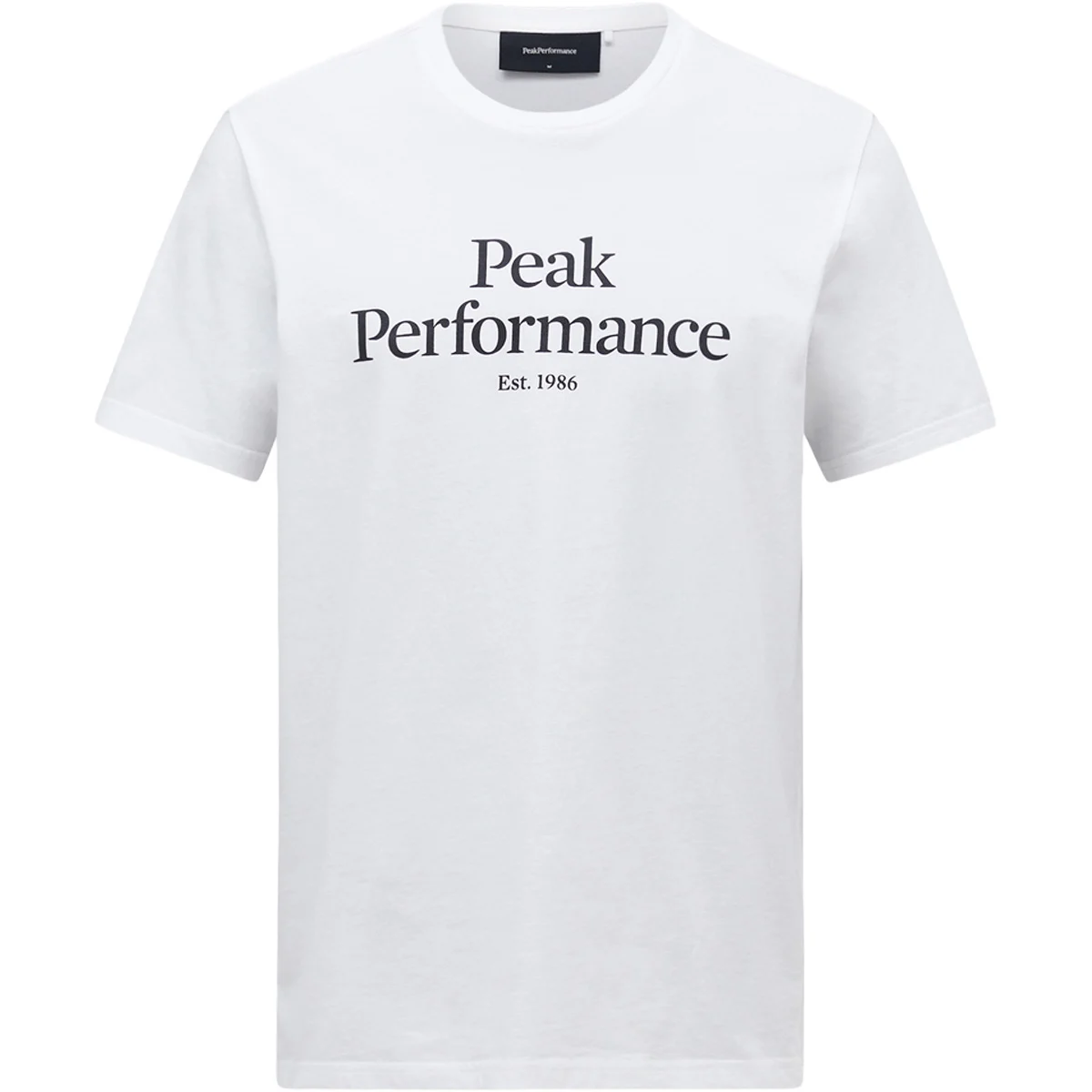 PEAK PERFORMANCE ORIGINAL TEE OFFWHITE/BLACK  - T-shirt