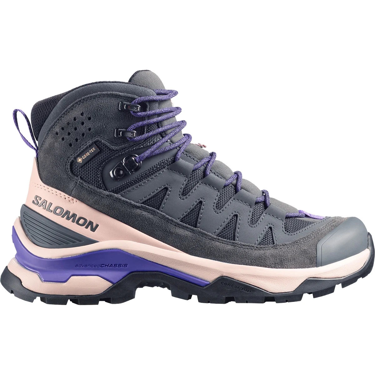 SALOMON QUEST ECHO GORE-TEX W ASPHAL/SHADOW/DEE  - Mid-rise hiking boot