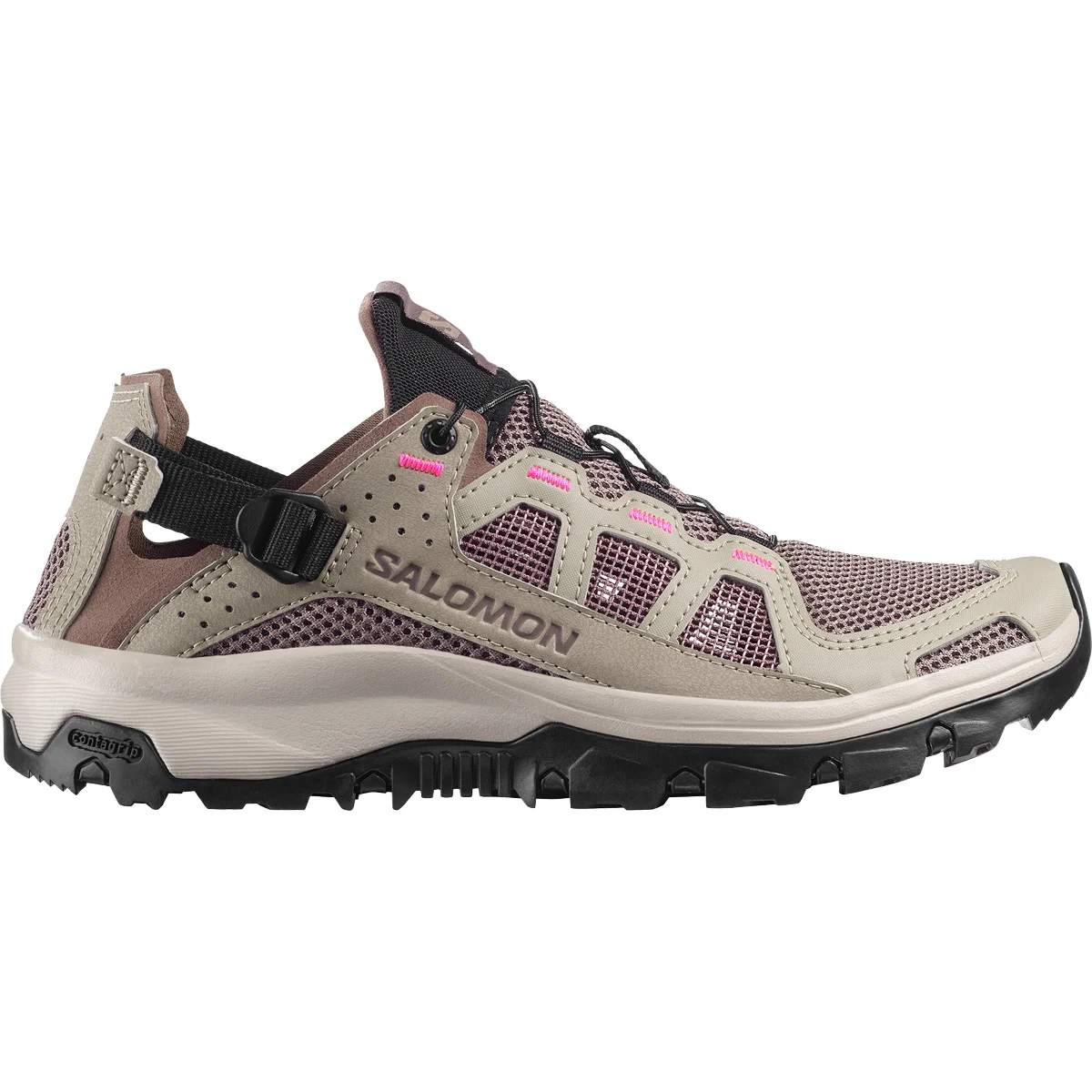 SALOMON TECHAMPHIBIAN 5 W SILVES/IRON/KNOC  - Hiking sandal