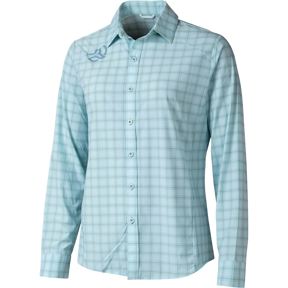 TERNUA BRITAM LS ST W PASTEL BLUE  - Hiking shirt