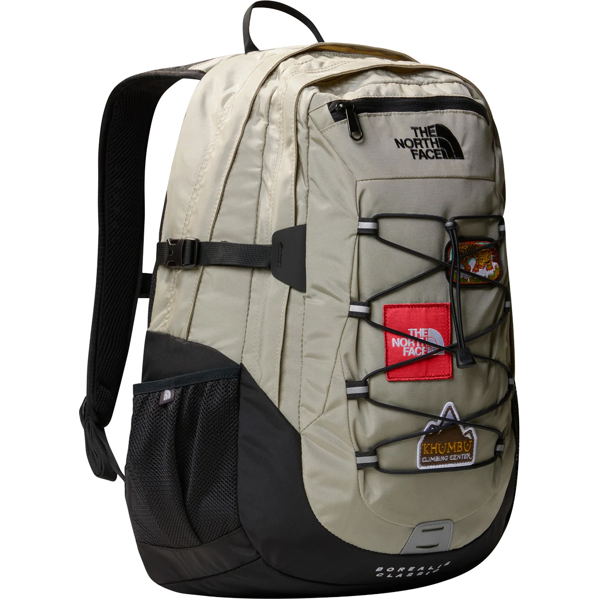 THE NORTH FACE BOREALIS CLASSIC CLAY GREY/TNF BLACK  - Hiking backpack