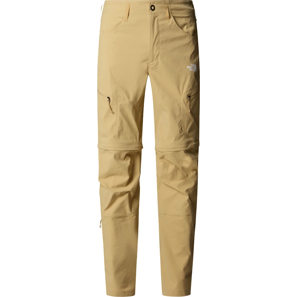 THE NORTH FACE EXPLORATION REG TAPERED CONVERTIBLE PA KHAKI STONE  - Hiking trousers