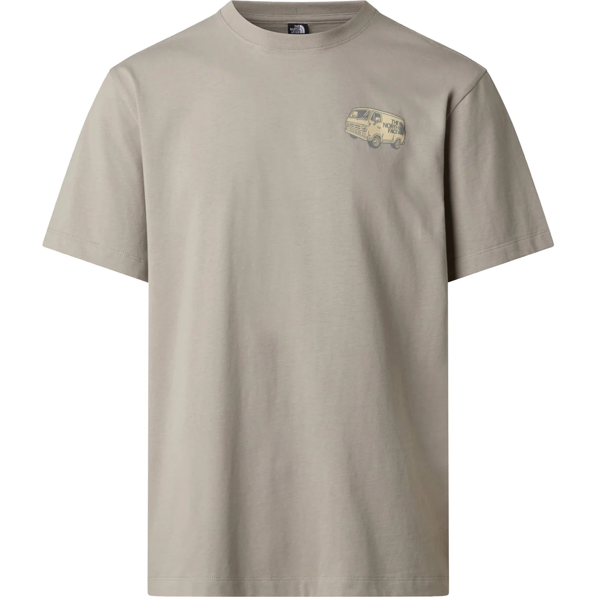 THE NORTH FACE VAN LIFE RELAXED SHORT SLEEVE TEE-GRAP STONE SLAB  - T-shirt