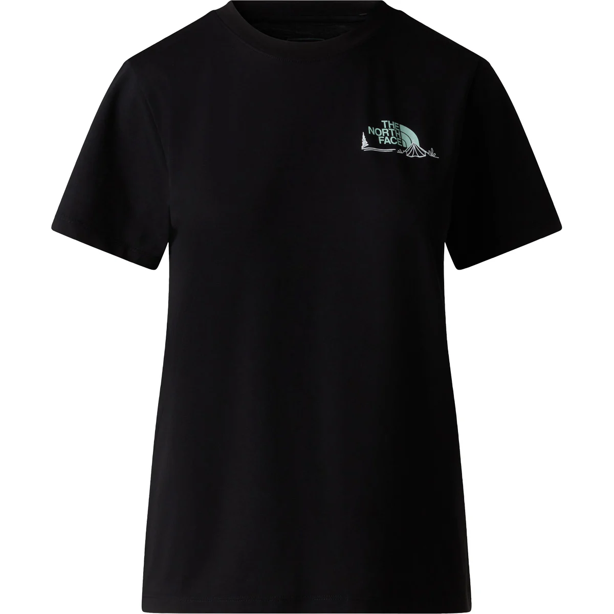THE NORTH FACE MONTE REGULAR SHORT SLEEVE TEE-GRAPHIC W TNF BLACK  - T-shirt