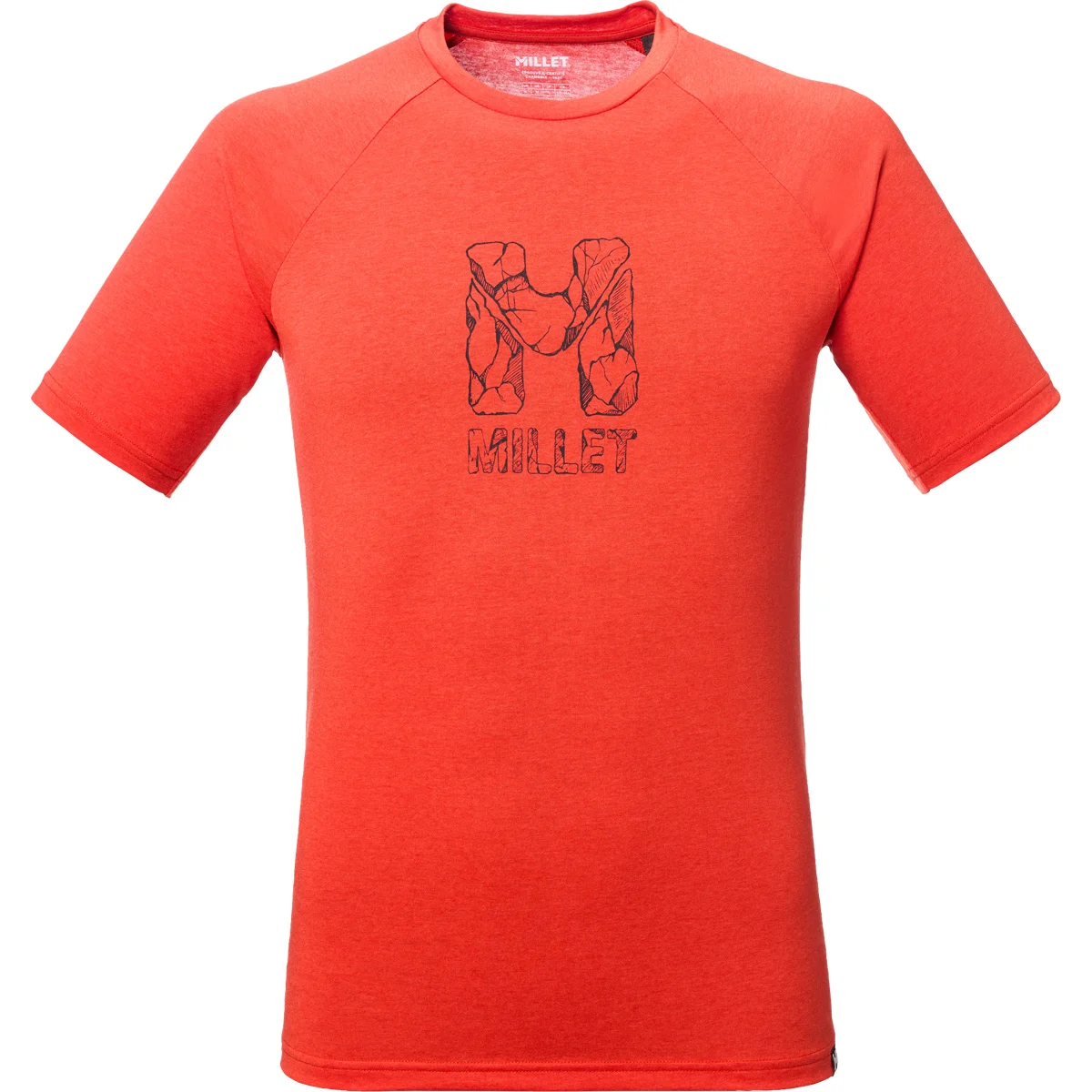 MILLET CIMAÏ NATURAL TS SS PAPRIKA  - Climbing T-shirt