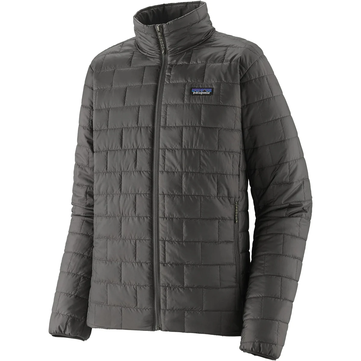 PATAGONIA M'S NANO PUFF JKT FORGE GREY  - Hiking down jacket