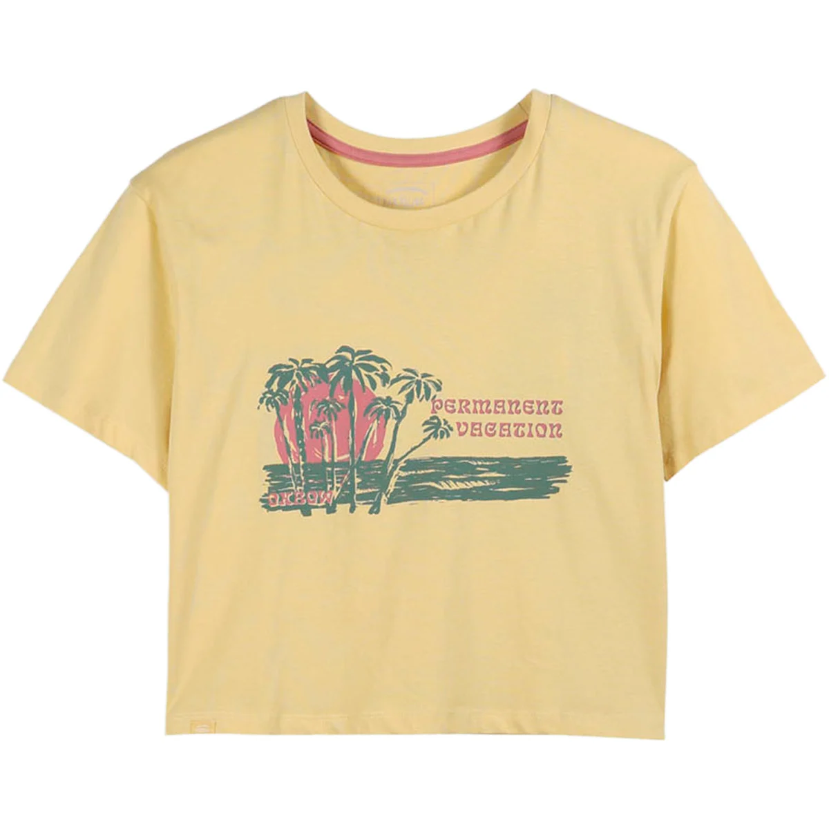 OXBOW S1VACATION-CPT LAZY YELLOW  - T-shirt