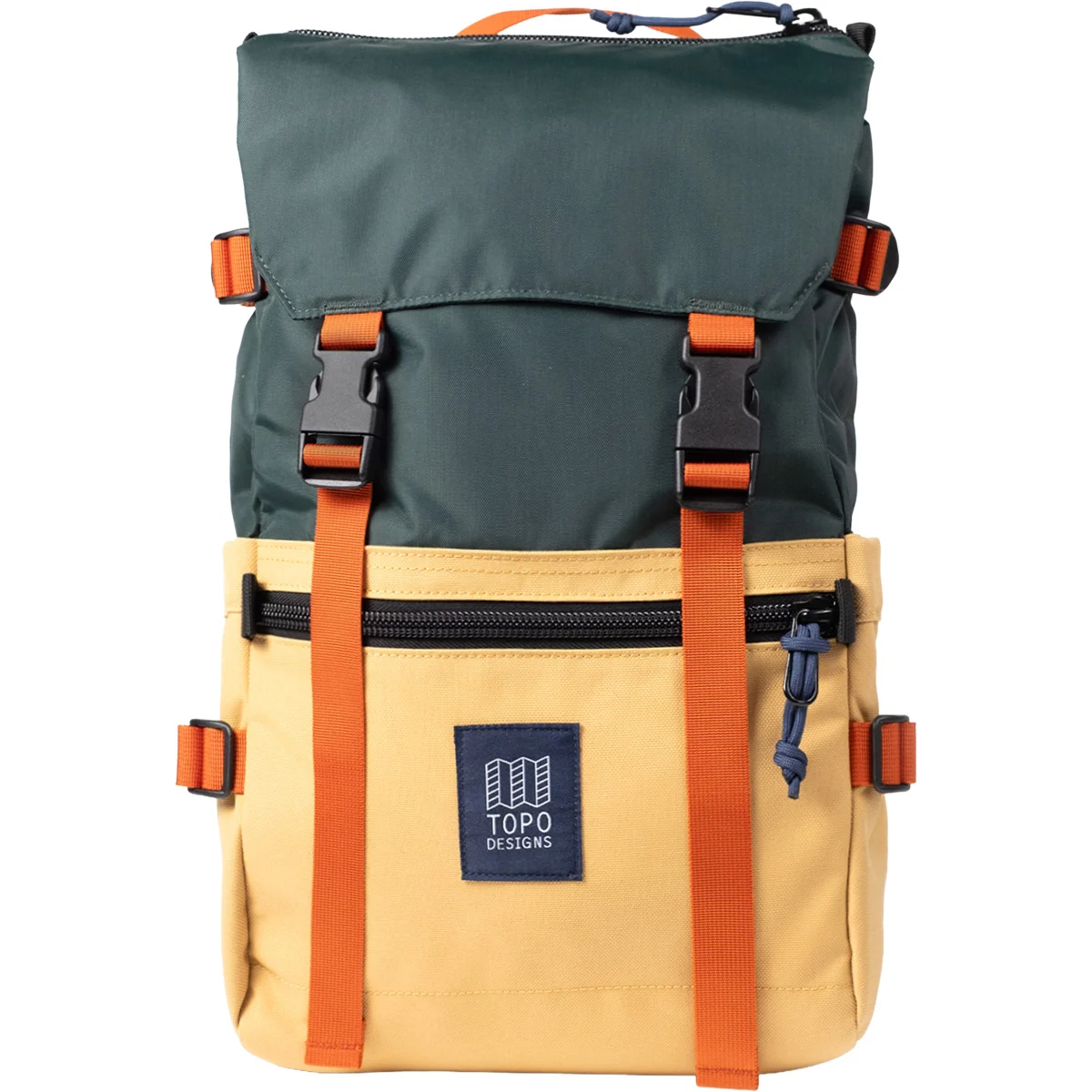 TOPO DESIGNS ROVER PACK CLASSIC FOREST/GOLDENROD  - Lifestyle backpack