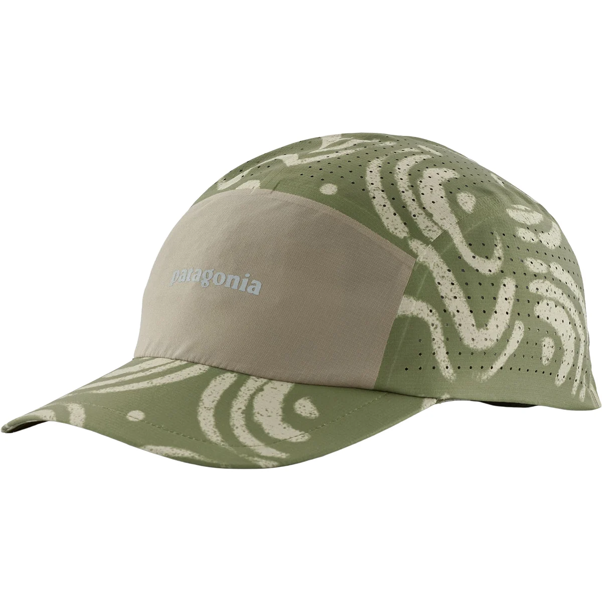 PATAGONIA ULW RIDGE HAT SAND WAVES: CAPER GREEN  - Hiking cap