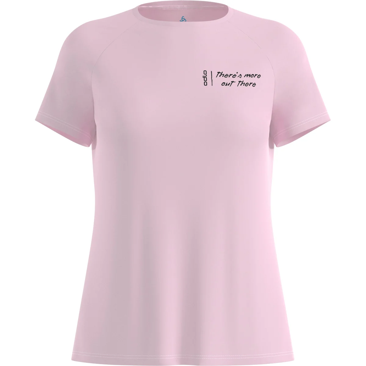 ODLO ESSENTIAL PRINT HYPER PINK  - Running T-shirt