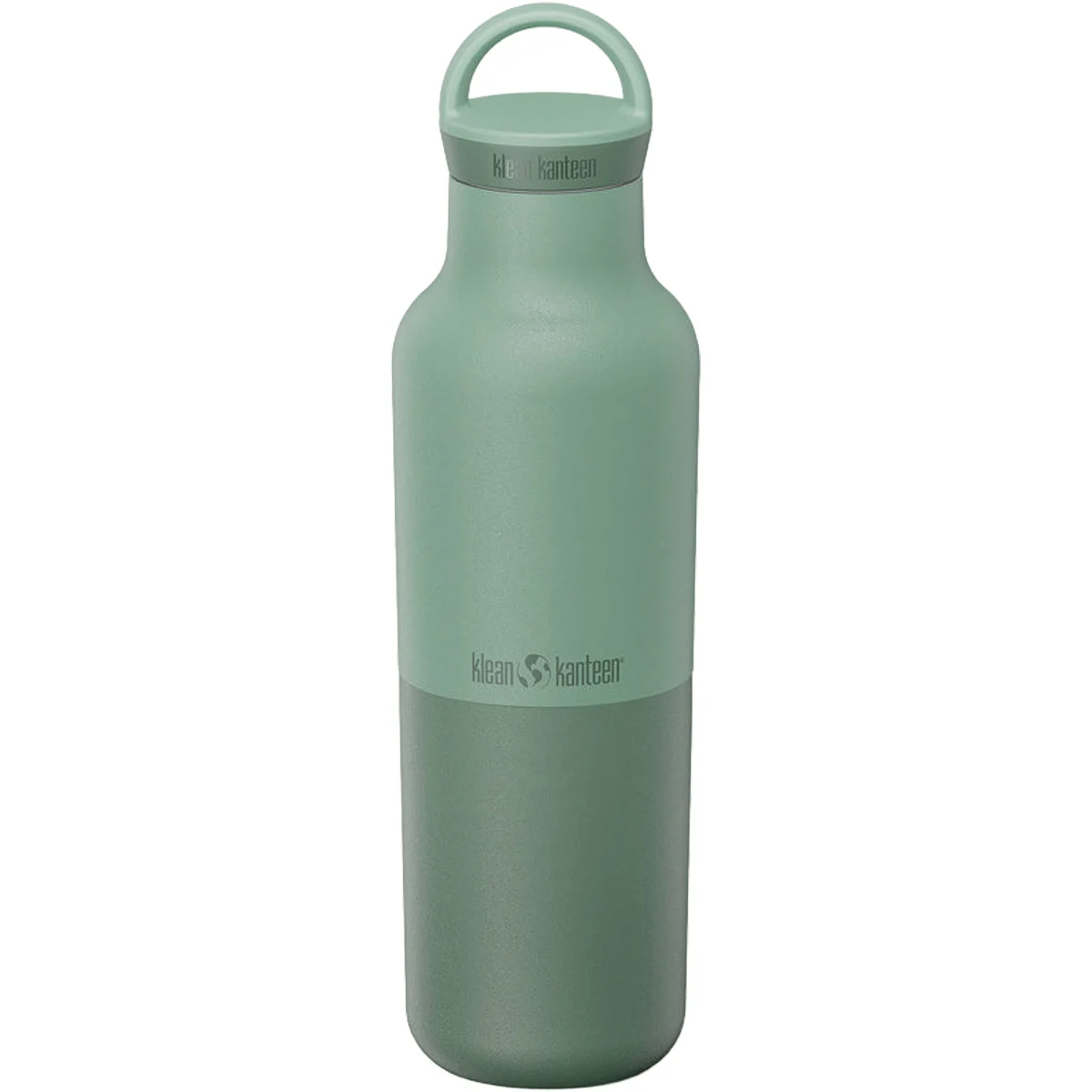 KLEAN KANTEEN RISE CLASSIC VACUUM INSULATED 20OZ W ARCH LOOP CAP ICEBERG  - Vacuum bottle