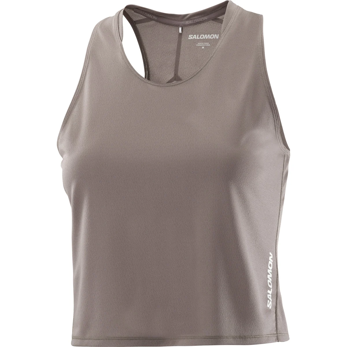 SALOMON SENSE AERO SHORT TANK W IRON  - Trail running vest top