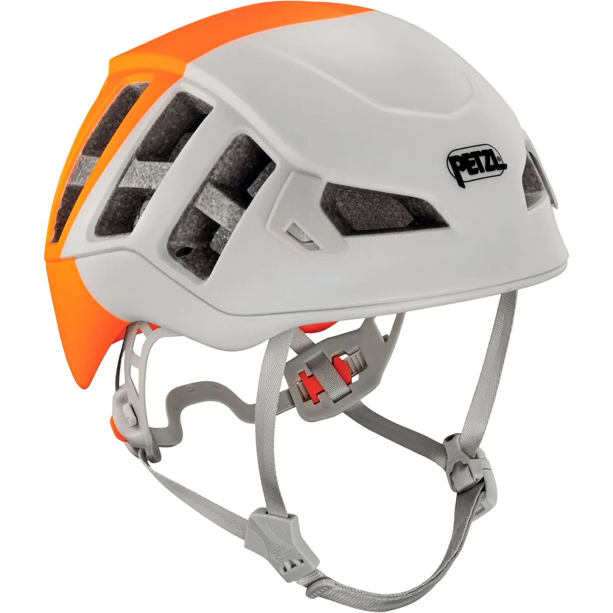 PETZL METEOR WHITE/ORANGE  - Climbing helmet
