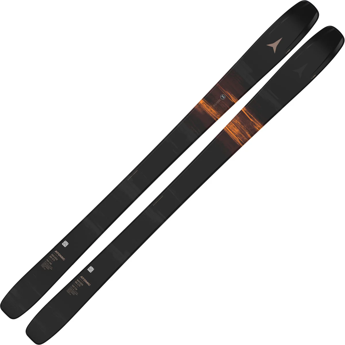 ATOMIC MAVEN 88 CTI BLACK  - Alpine ski