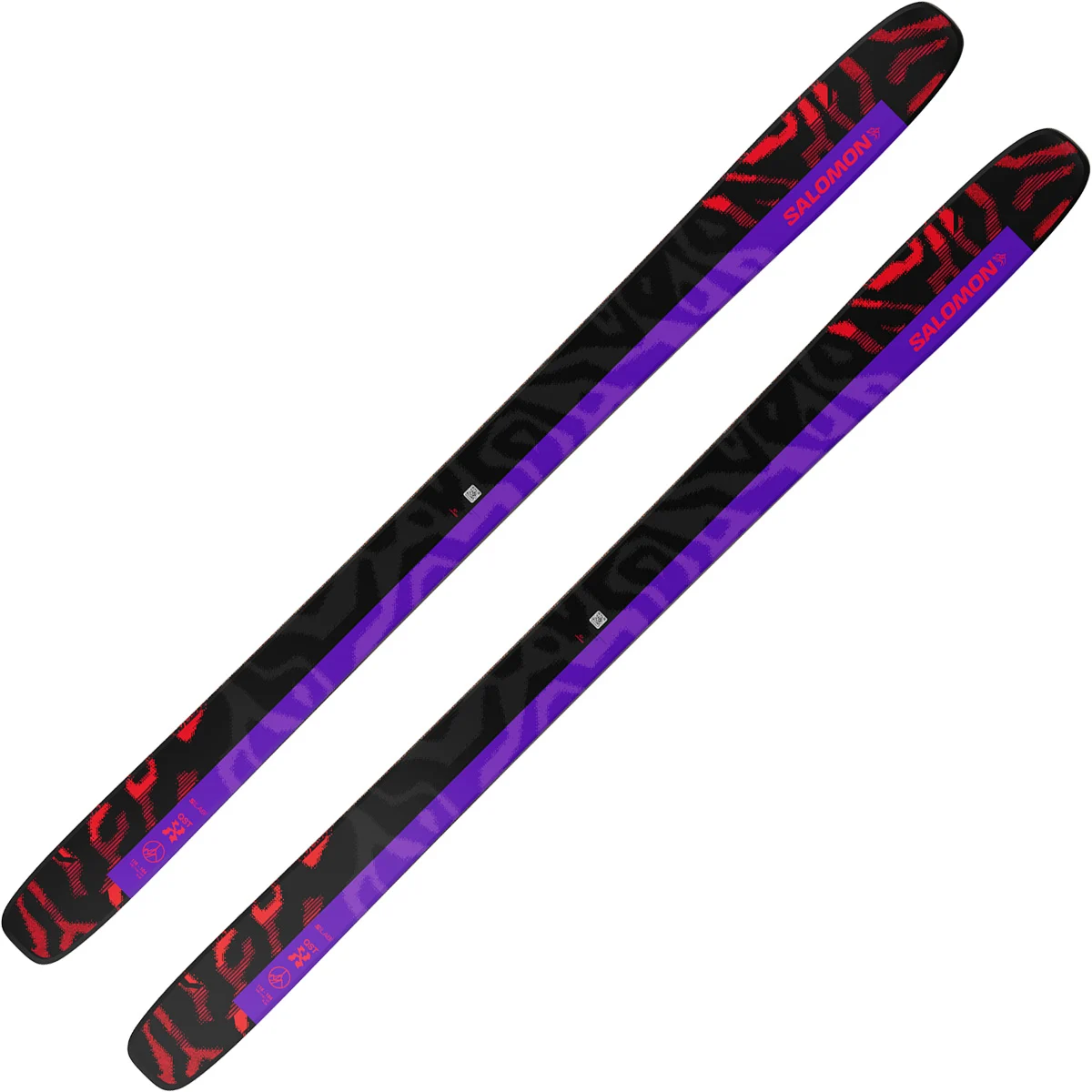 SALOMON S/LAB QST X BLACK/EQUIP  - Alpine ski