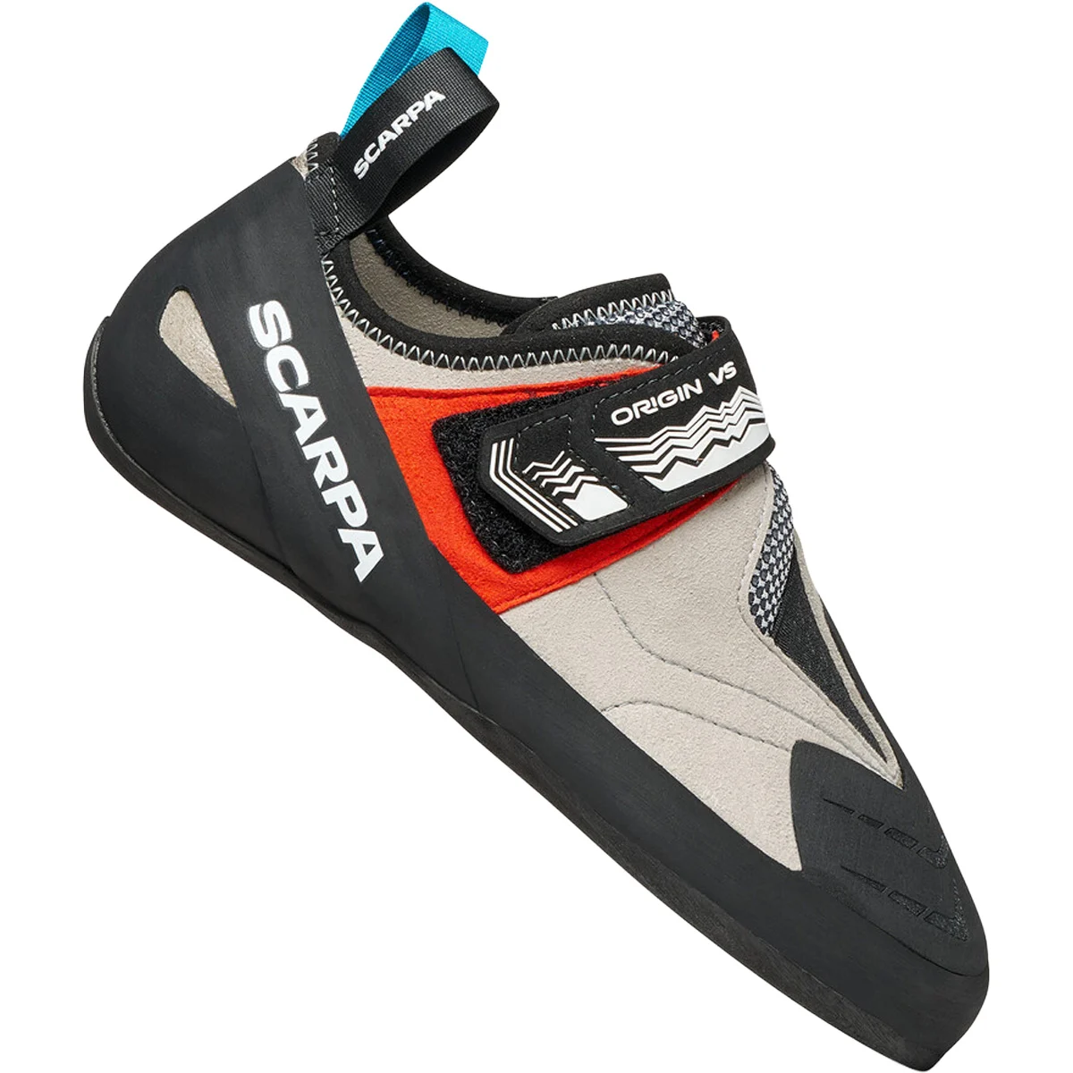 SCARPA ORIGIN VS LIGHT GRAY RED  - Climbing shoes