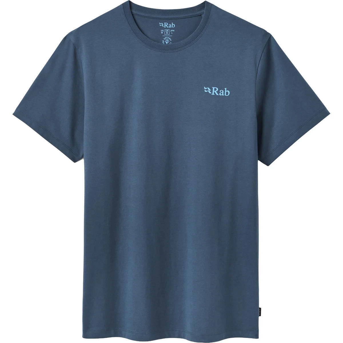 RAB STANCE STRATA TEE TEMPEST BLUE  - T-shirt