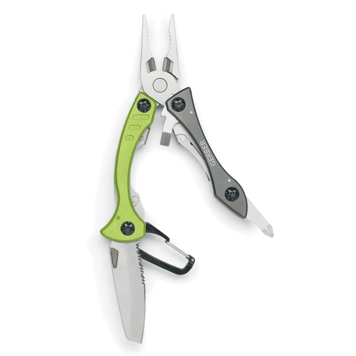 GERBER CRUCIAL MULTI-TOOL GREEN  - Camp knife