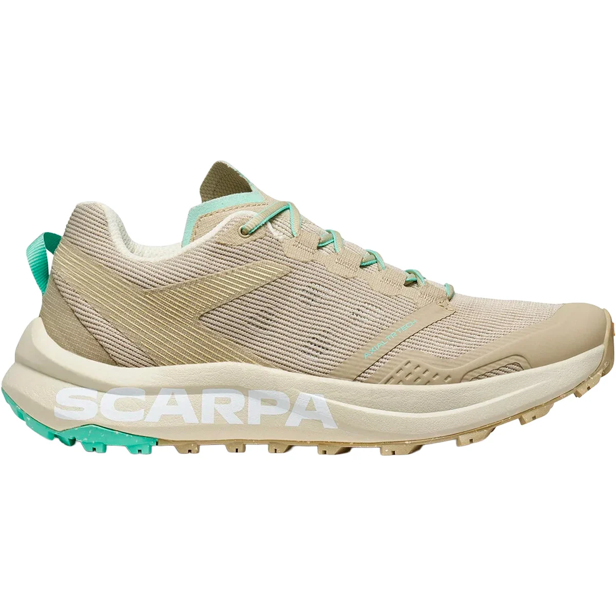 SCARPA SPIN PLANET W SAND ICE GREEN  - Trail running shoes
