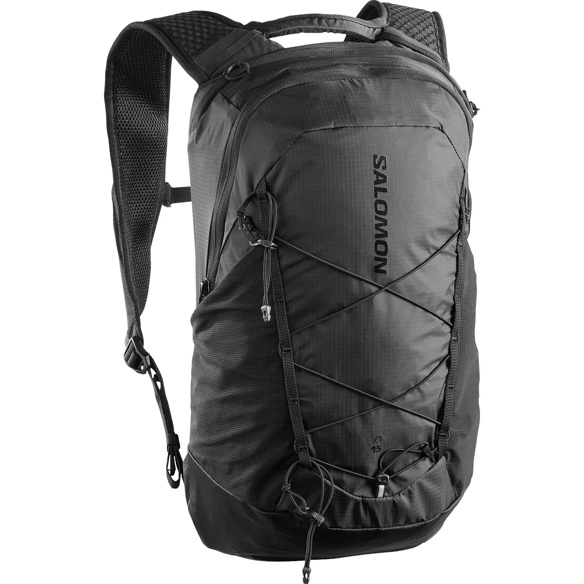SALOMON XT 15 BLACK  - Trail running bag