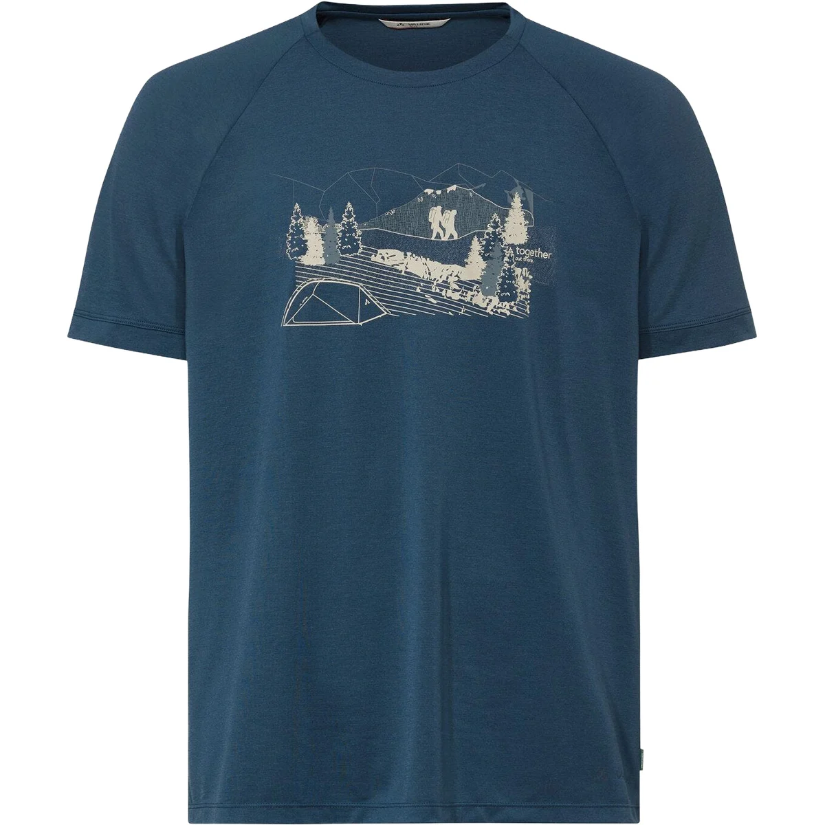VAUDE GLEANN T-SHIRT II BALTIC SEA /BLUE  - Hiking T-shirt