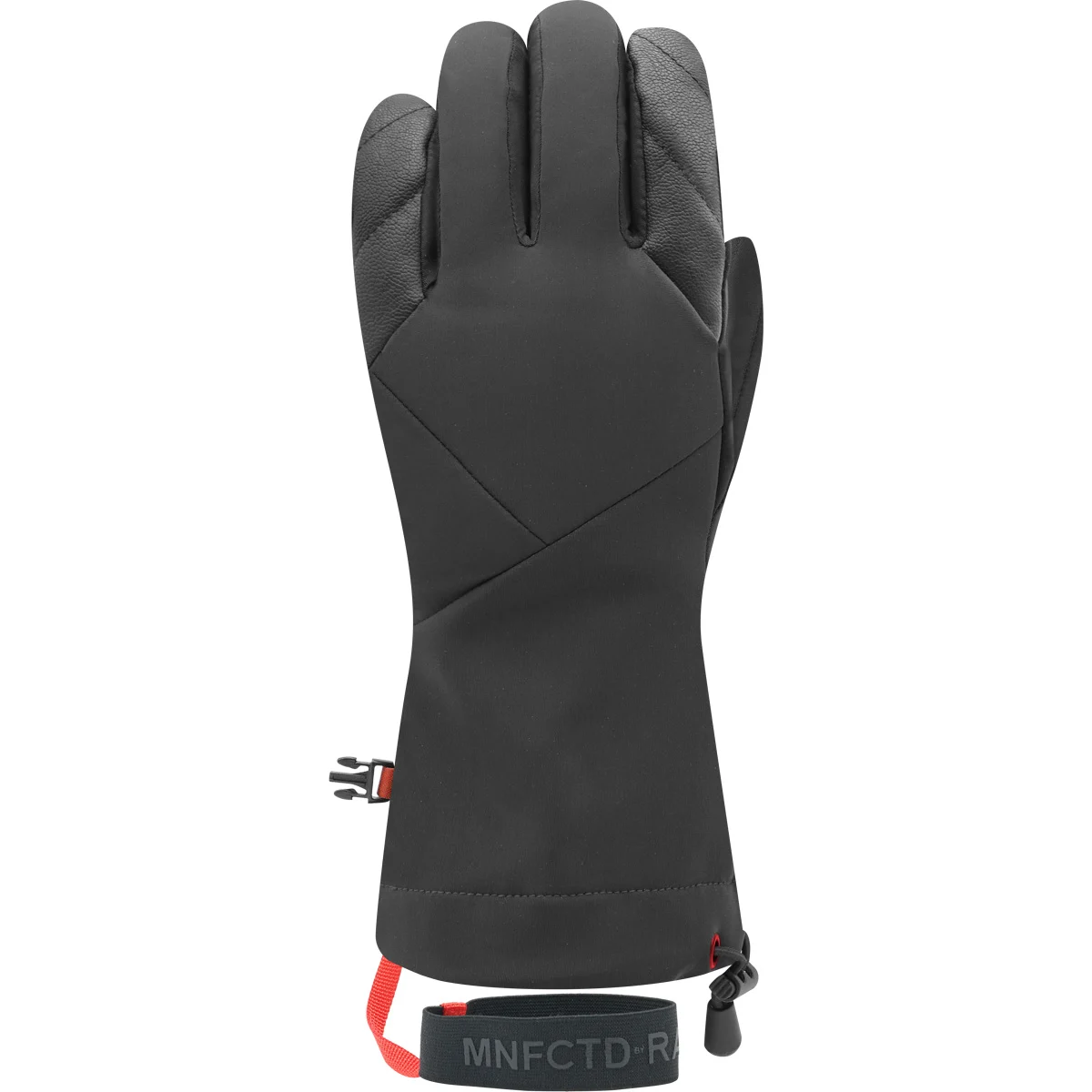 RACER UNITY GTX BLACK BLACK  - Ski gloves