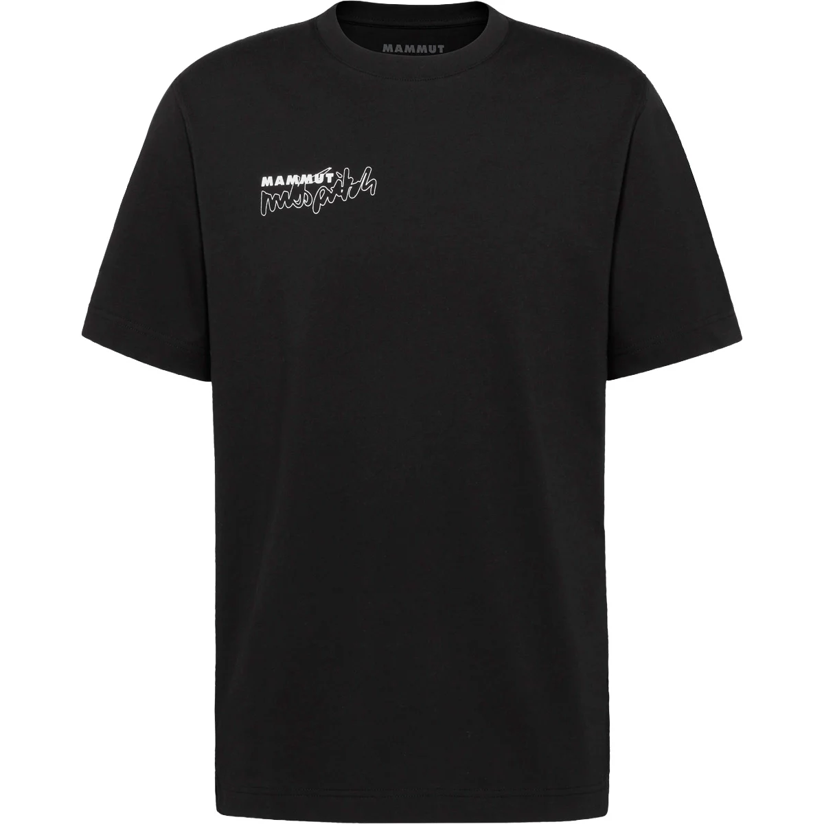 MAMMUT BASE T-SHIRT MULTI-PITCH BLACK  - T-shirt