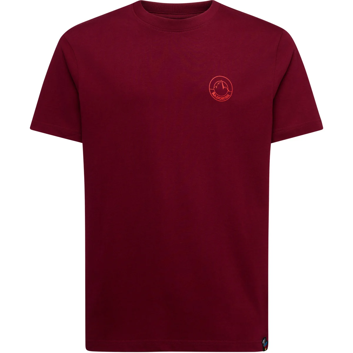 LA SPORTIVA CIRCLE LOGO T-SHIRT M REDWOOD/MOUNTAIN RED  - Climbing T-shirt