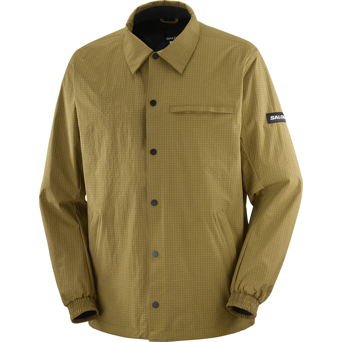 SALOMON VENOM COACH JACKET BRILLIANT OLIVE  - Shirt