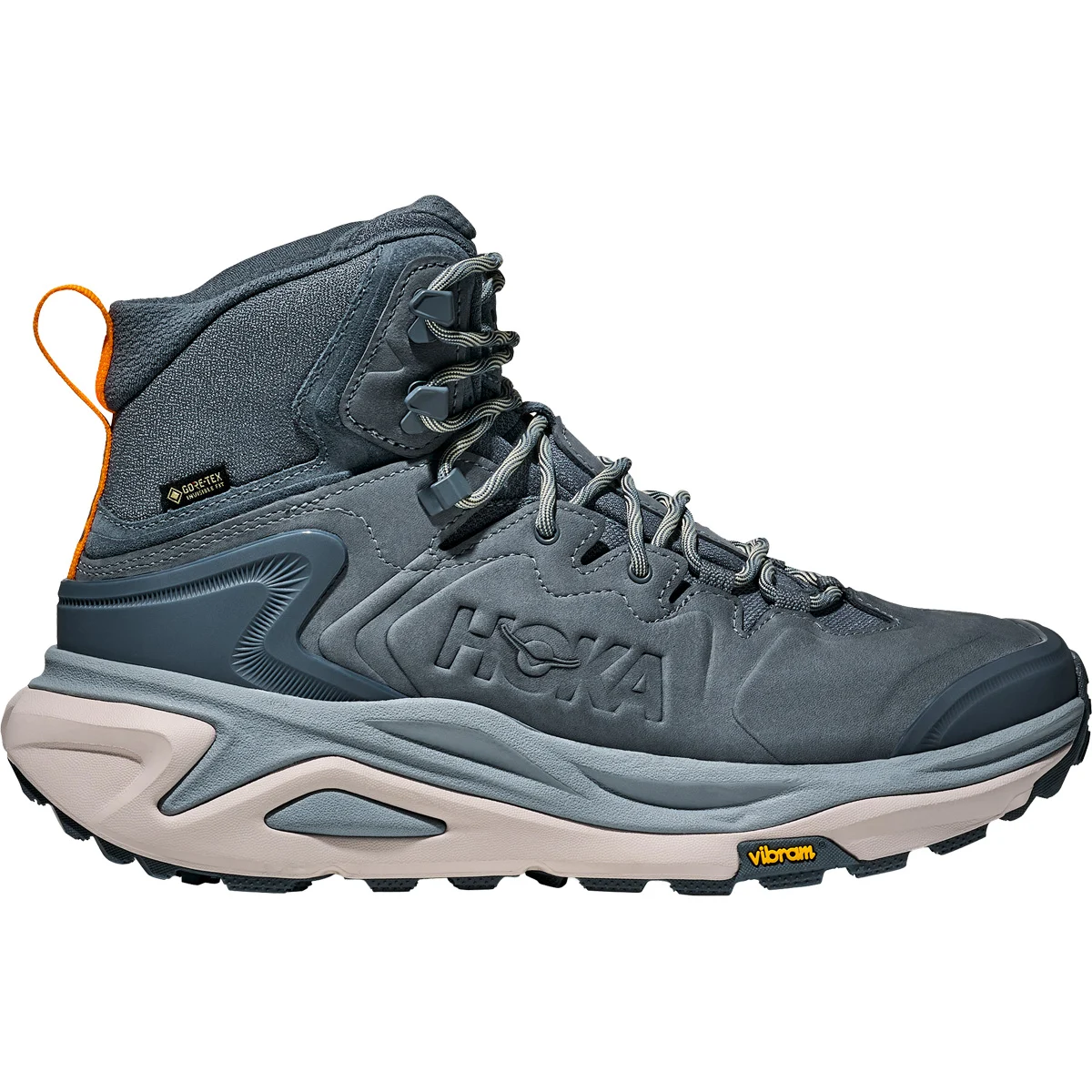 HOKA ONE ONE KAHA 3 GORE-TEX FADED NAVY / WASHED BLUE  - Mid-rise hiking boot