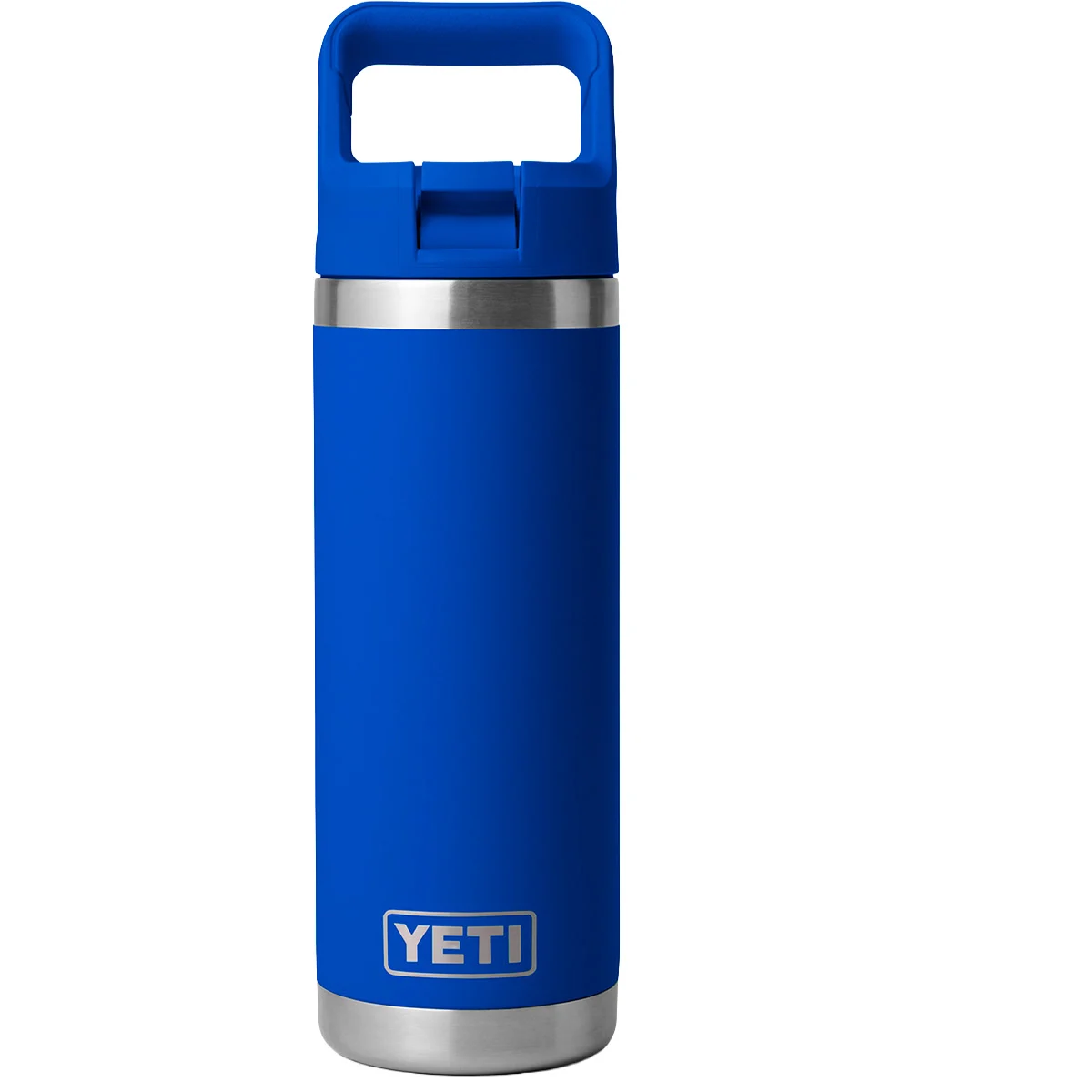 YETI RAMBLER 18 OZ COLOUR STRAW BOTTLE ROYAL BLUE  - Vacuum bottle