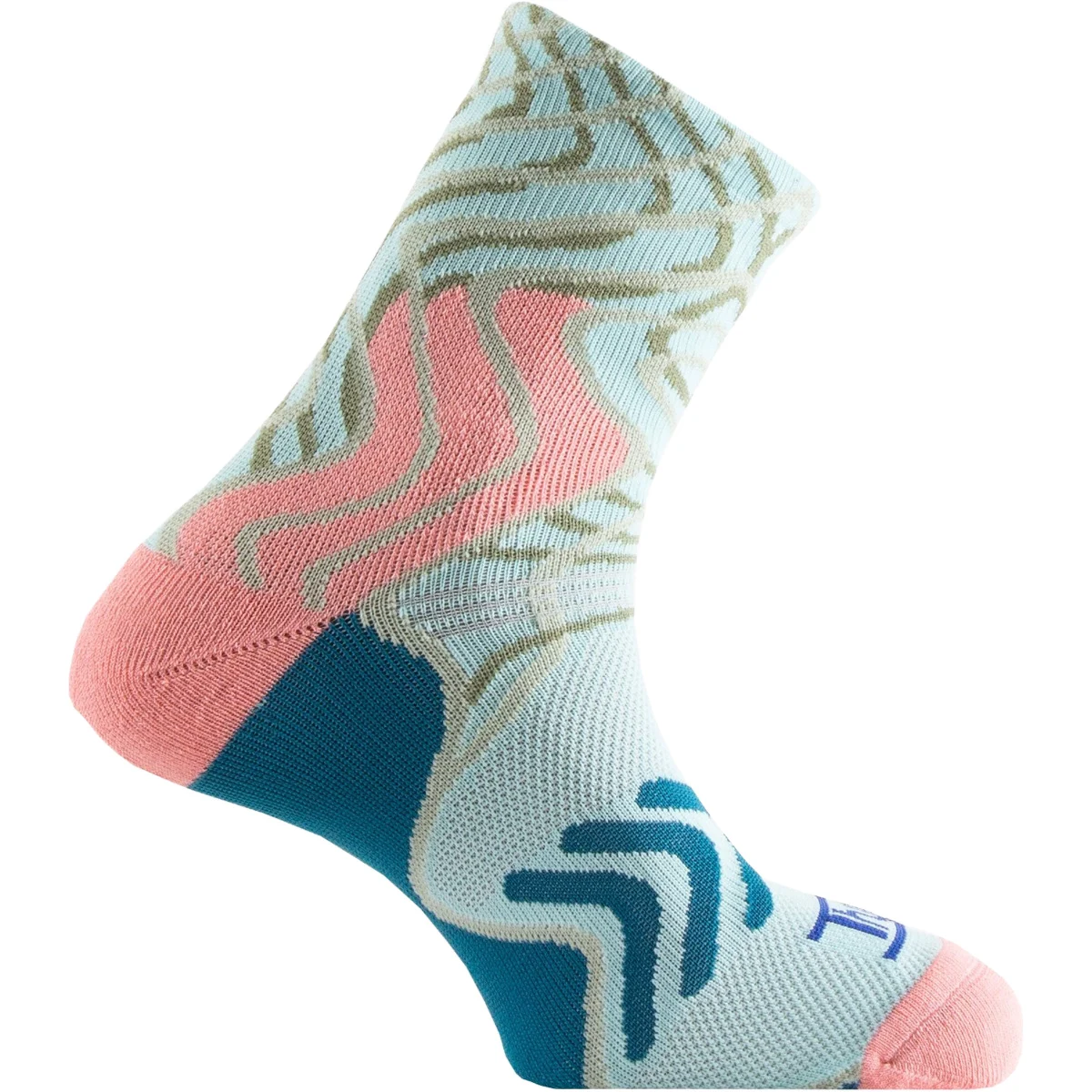 THYO MC COLOR ADVENTURE AZUR  - Hiking socks