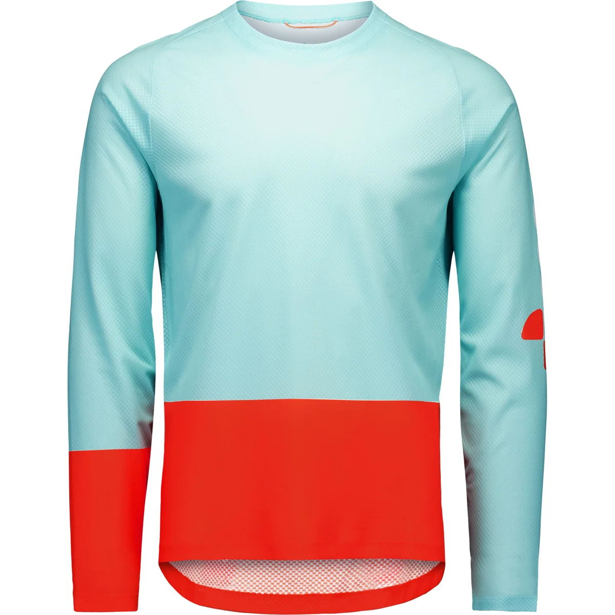 POC M'S MOTION AIR L/S JERSEY LAZURITE BLUE/CARNELIAN ORANGE  - Mountain bike jersey