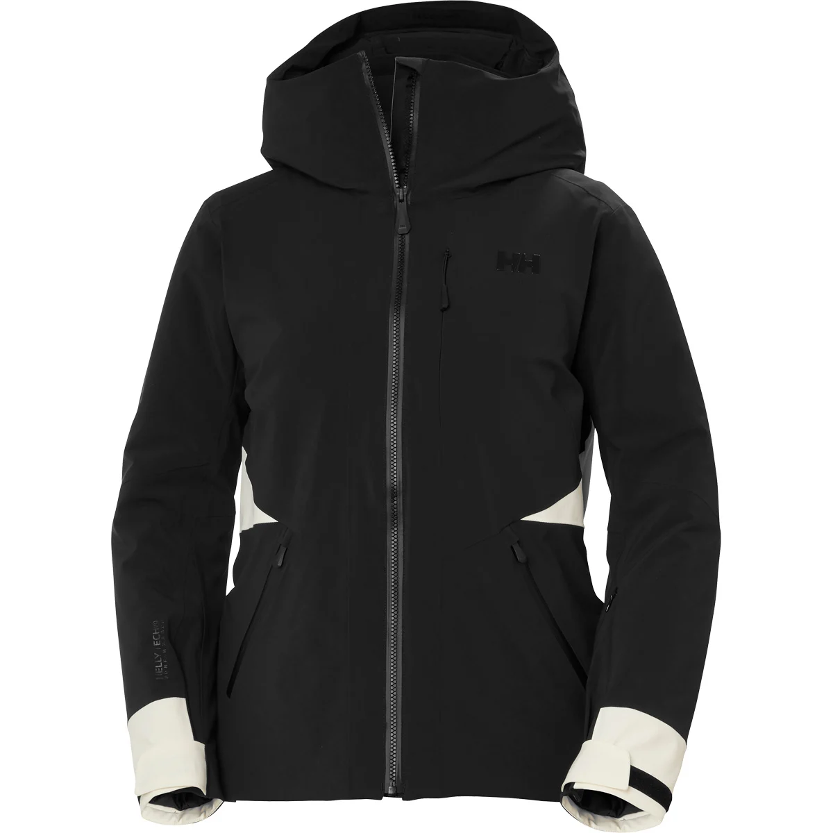 HELLY HANSEN W KVITFJELL RACE INSULATED JACKET BLACK - Ski down jacket