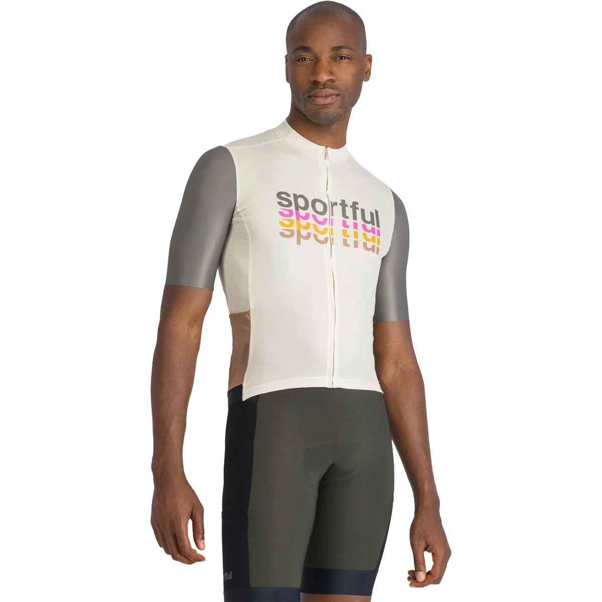 SPORTFUL SUPERGIARA 2 LOGO JERSEY CREAM  - Cycling jersey