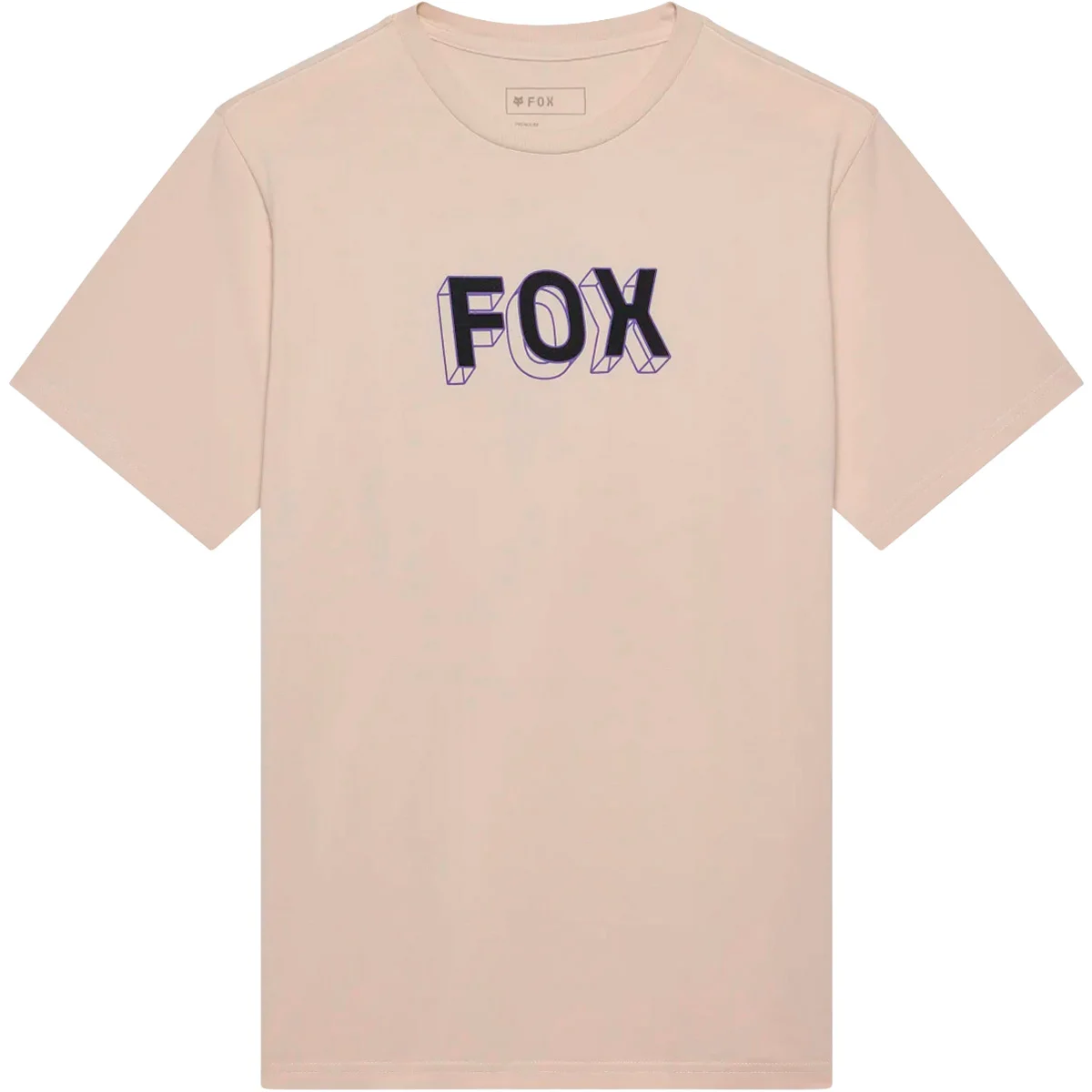 FOX IMAGE PRINT 195 ORIGINAL SS TEE CHALK  - T-shirt