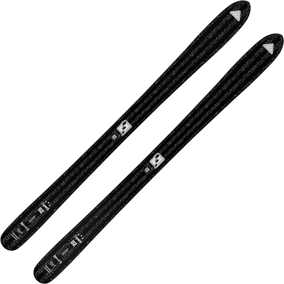 SALOMON DEPART 02 BLACK/GLITTER  - Alpine ski