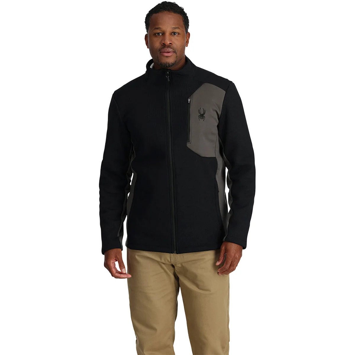 SPYDER BANDIT JACKET BLACK  - Fleece jacket