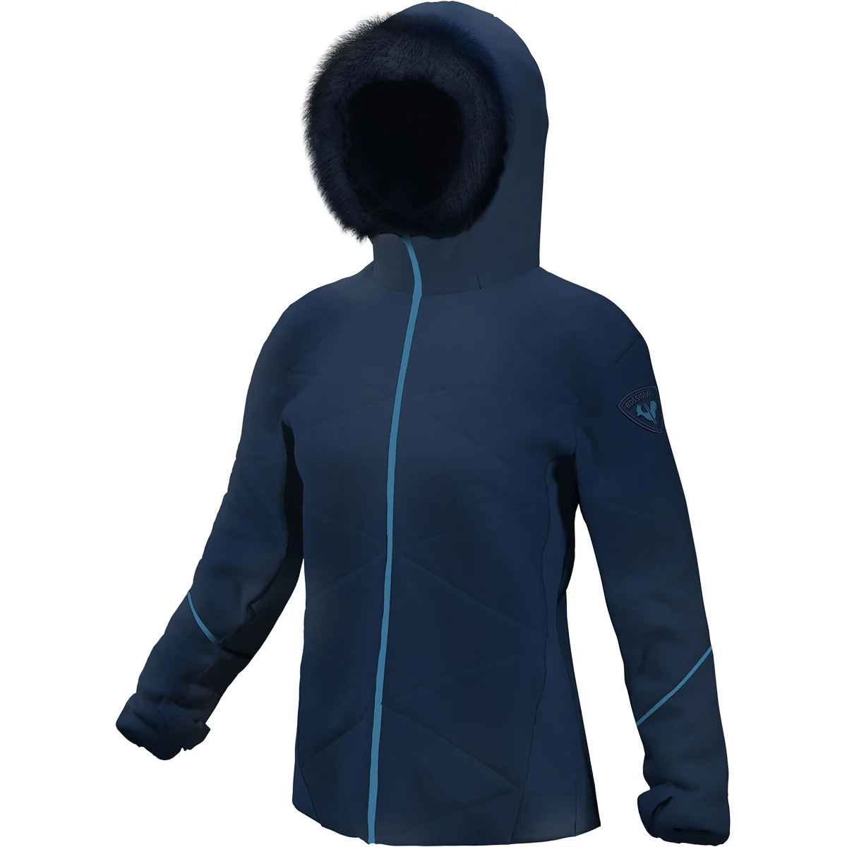 ROSSIGNOL W STACI PEARLY JKT DARK NAVY  - Ski jacket