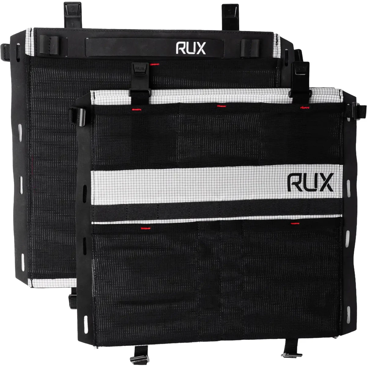 RUX ORGANIZER PANEL SET 30 X 30 BLACK, WHITE  - Backpack accessories