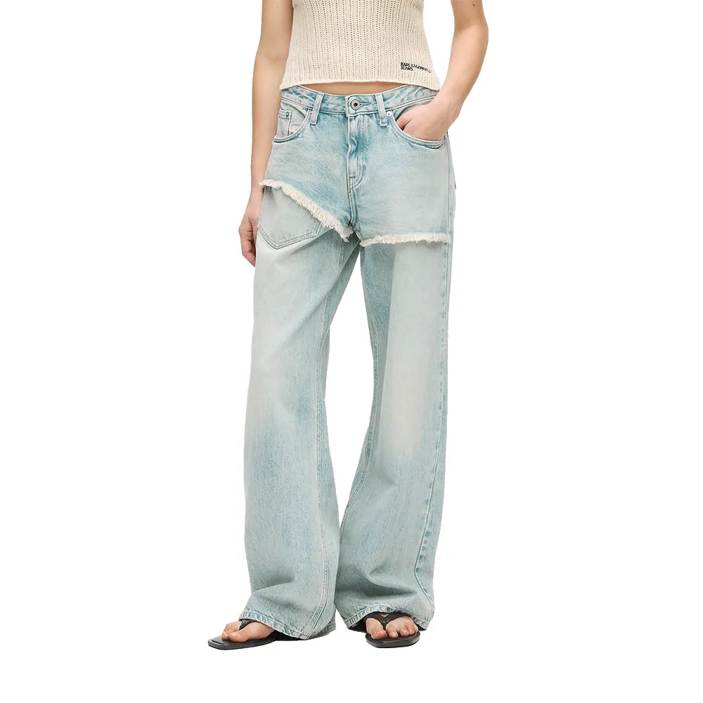 Karl Lagerfeld Jeans B2W10082 Straight Fit high waist jeans