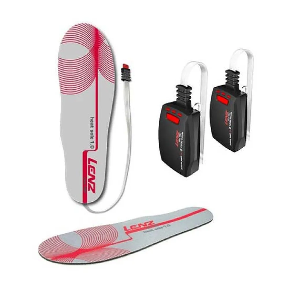 Lenz Set of heat sole 1.0 + lithium pack rcb 1200 (eu/us) insole insoles