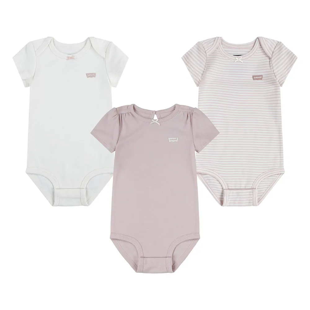 Levi's® Bow short sleeve body 3 units