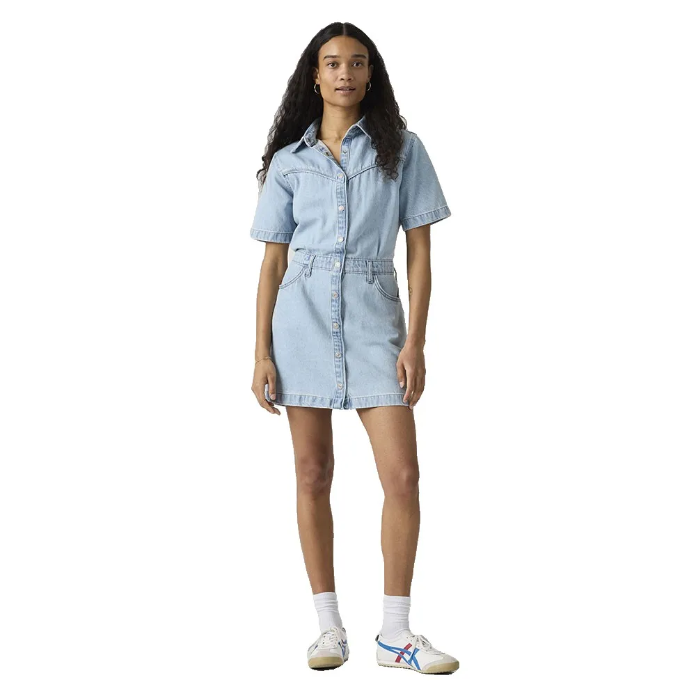 Levi's® Logan Western short sleeve dress