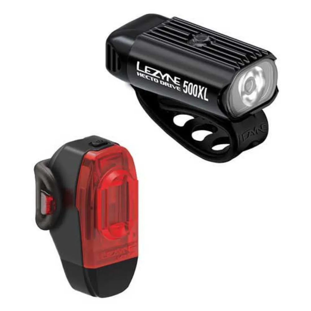 Lezyne Hecto Drive 500XL / KTV Drive+ light set